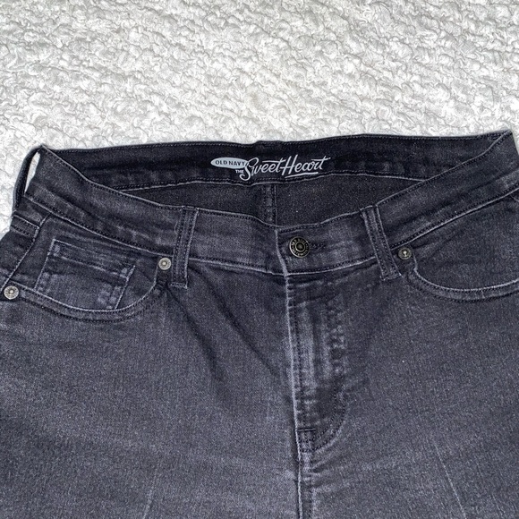 Creased Black Washed Jeans - Picture 2 of 4